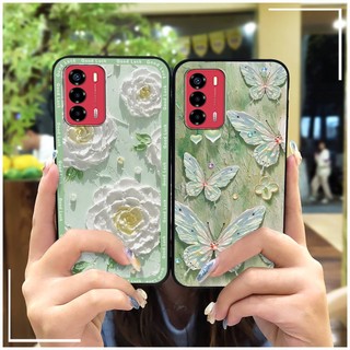Ốp lưng Chống Thấm Nước Cho ZTE Blade V40 Vita / A72 Chống Bụi Bẩn Chống Va Đập Graffiti Hoạt Hình Bảo Vệ TPU Bền Silicon Túi Điện Thoại Tranh Sơn Dầu Chống Bụi Chống Sốc
