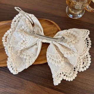 COLO Thêu Ren Nơ Mùa Xuân Khóa Tóc Kẹp Tóc Tinh Tế Kẹp Tóc Trang Trí Tóc Cho Sự Kiện Chụp Ảnh Và Occasio Đặc Biệt