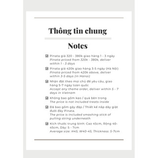 Pinata Vỏ sò sea shell, trò chơi đập kẹo cho tiệc sinh nhật