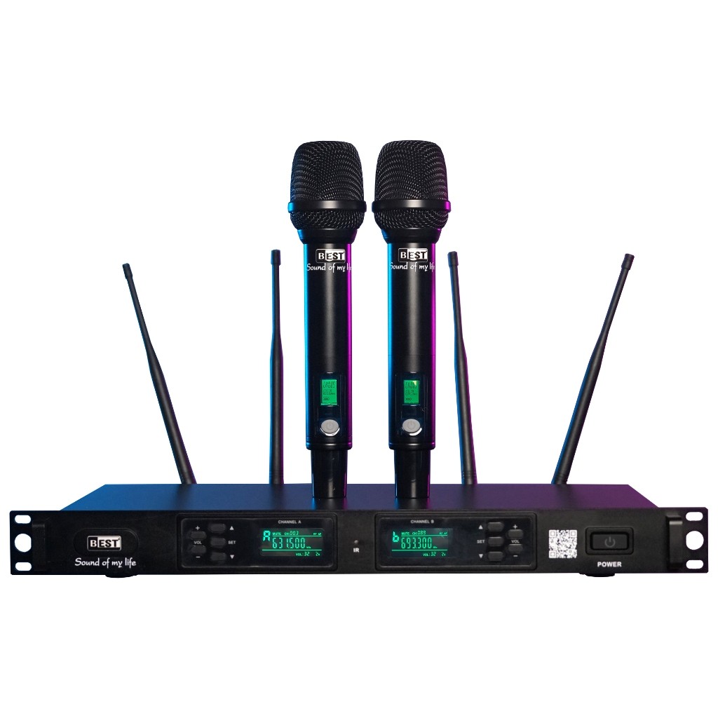 Bộ Micro không dây BEST HK275 CHÍNH HÃNG | Shopee Việt Nam