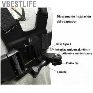 VBESTLIFE Dây đeo ngực có thể điều chỉnh Schest cho máy ảnh hành động điện thoại di động quay phim trượt tuyết
