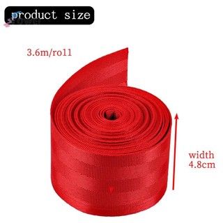 Dây đai an toàn ô tô YOWEI Webbing Polyester Seat Lap Dây đeo an toàn Nylon có thể thu vào 3.6M 4.8MM VN