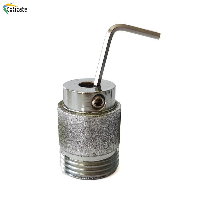 2x Máy Xay Thủy Tinh Bit Chắc Chắn Nhanh Mài Dụng Cụ Kính Màu Khoan Thủy Tinh