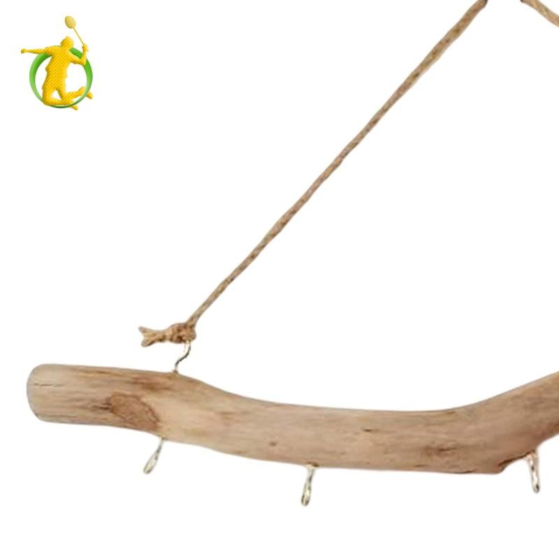 Móc Gỗ Treo Tường Gỗ Trôi Móc Trang Trí Dễ Dàng Sử Dụng Vintage Có Móc