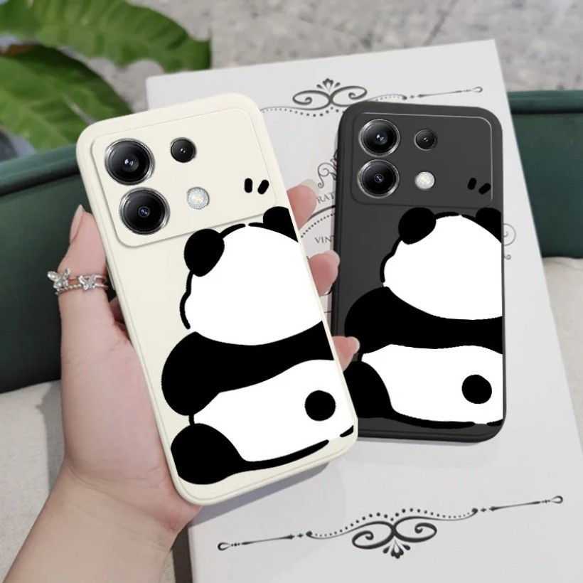 Ốp Điện Thoại Silicon Mềm Chống Sốc Cho OPPO A5Pro A3Pro A3X Reno 13 Pro 13F Find X8 Pro Panda Ốp lưng