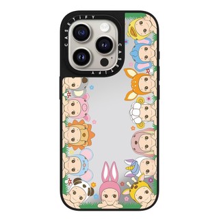 Ốp điện thoại cứng gương vòm Sonny Angel từ tính cho iPhone 16ProMax 15 14 13 12 Vỏ chống sốc