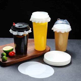 Set 500 Tờ Giấy Chống Tràn Trà Sữa, Giấy Lót Chống Tràn Ly Đồ Uống Mang Đi Chống Rò Rỉ Cho Cốc Ly Giấy - FE123