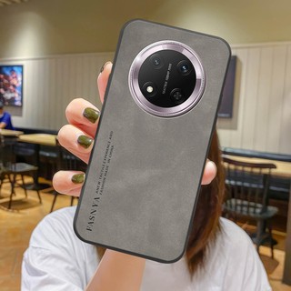 Ốp lưng dẻo Honor X9c - X60 Pro - giả màu họa tiết da bò chặn màu cá tính đơn giản sang trọng