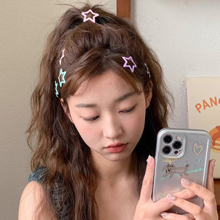 Kẹp tóc nữ màu sắc tươi sáng Tính khí Kẹp tóc phù hợp cho văn phòng tại nhà hàng ngày ngoài trời
