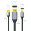 Cáp chuyển đổi Niki USB Type C sang cáp 4K 60Hz Hỗ trợ cảm ứng Cáp đực sang Type C cho màn hình
