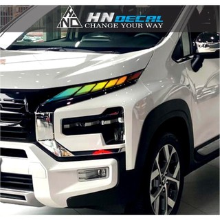 Tem dán đèn Xpander 2019 2020 2021 2022 2023 2024 (1 cặp) nhiều màu sắc chống bai màu + chống nước
