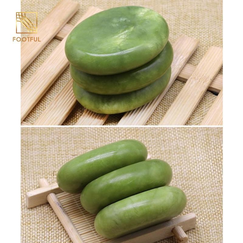 Đá Massage ngọc bích lớn Đá nóng lạnh để trị liệu cơ thể