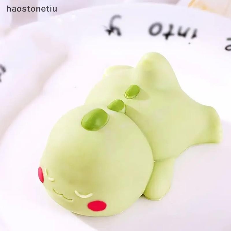 HA Dễ Thương Mousse Pudding Khuôn Silicon Custard Bánh Khuôn Hoạt Hình Xanh Dino Trang Trí Bánh Dụng Cụ Nướng Bánh n