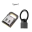 Hộp đựng cáp USB BTM Hộp đựng di động cho dây và phụ kiện loại C