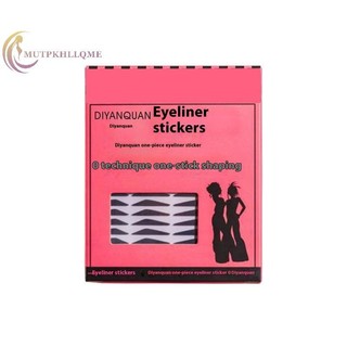Csndices 300 Cái / hộp Bút Kẻ Mắt Chống Nước Tem Dán Khuôn Một Dính Dễ Dàng Sử Dụng Chống Nước Chống Mồ Hôi Chống Mồ Hôi VN