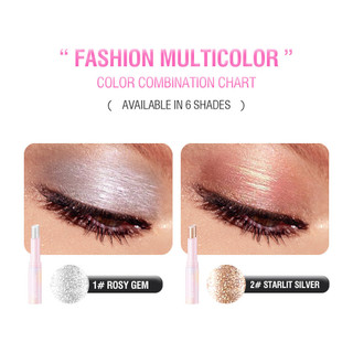 Phấn mắt Water Gloss Jelly có độ bóng cao.Super Shiny. Phấn mắt nhiều màu nhấp nháy mịn