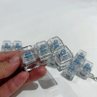 Bàn phím ngón tay HAVENLYCO, Móc khóa Fidget giảm căng thẳng tiện ích, 4 / 5 phím Pass The Time Button Keycap Clicker Toy Kids