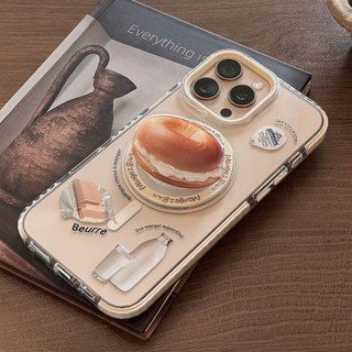 Ốp Điện Thoại PC Hoạt Hình Dễ Thương Trong Suốt Từ Tính Cho IPhone 16 15 15pro Max 13 Mini 14 14pro 14max 12 11 Pro Max IX XR SE2 Plus Bìa Cứng P5