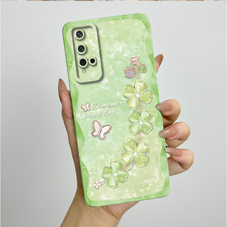 Ốp Lưng Cho Huawei Nova 5T Vỏ YAL-L21 YAL-L61 YAL-L71 Thẩm Mỹ Hoa Bướm Xinh Đẹp Silicon Chống Sốc Vỏ Mềm Honor 20 Nova5T Vỏ Điện Thoại
