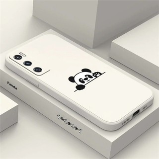 Panda Nhãn Dễ Thương Ốp Lưng Điện Thoại Realme 14T Note 60 60X GT Neo 5 3 2 3T Master Edition Q3 Pro Ốp Lưng Silicon Mềm Chống Sốc
