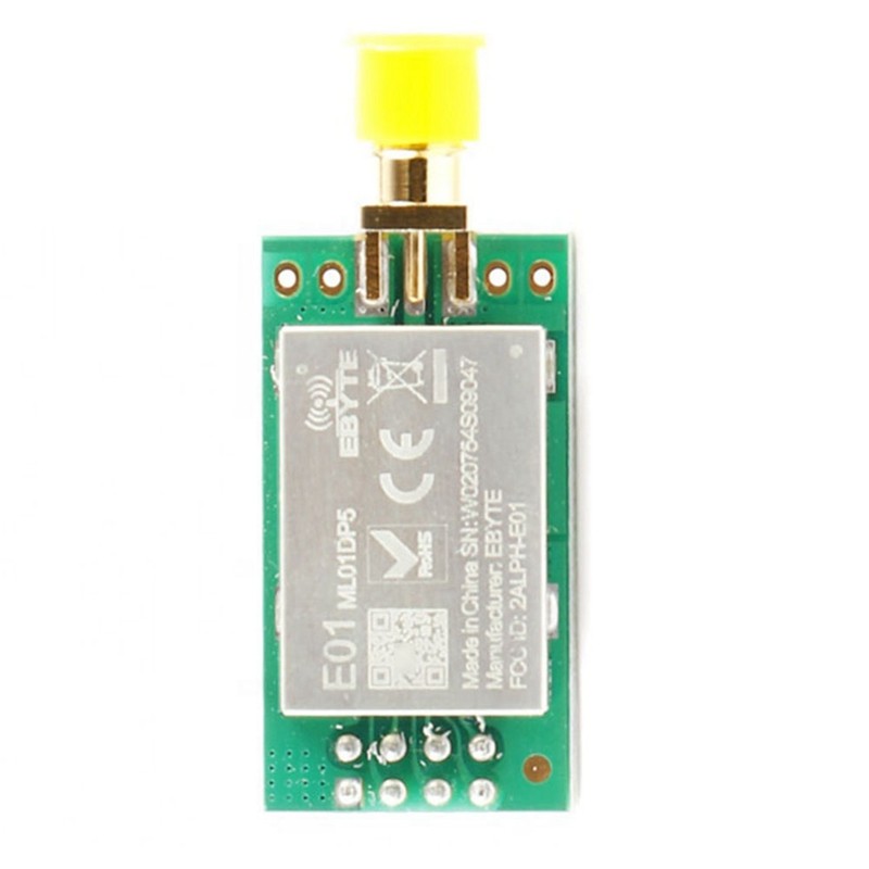 Mô-đun thu phát không dây E01-ML01DP5 NRF24L01P + PA + LNA 2.4G 2500M Mô-đun không dây RF điều khiển từ xa
