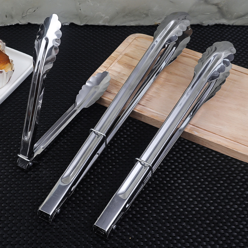 Thép không gỉ BBQ Nướng Tông Salad Bánh Mì Phục Vụ Tông Chống Dính Bếp Nướng Nướng Nấu Ăn Tông Phụ Kiện Nhà Bếp