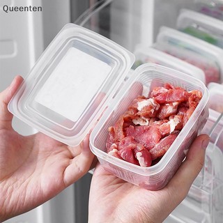 Queenten Hộp Đựng Thực Phẩm Tủ Đông Thịt Hộp Bảo Quản Cấp Thực Phẩm Hộp Bảo Quản Nhỏ Hộp Bảo Quản Phụ Kiện Nhà Bếp QT