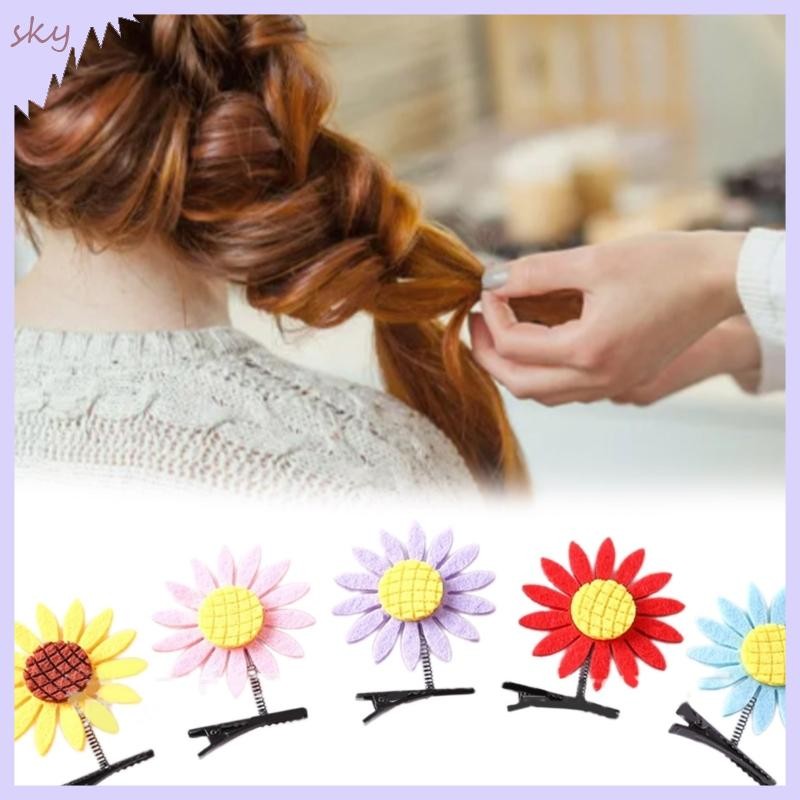 Bầu Trời 10 Bộ Tóc Mùa Xuân Barrettes Cho Nổ Bím Tóc Bé Gái Trẻ Em Chụp Ảnh Lớp Học Phần Thưởng Kẹp Tóc Cho Bé Gái