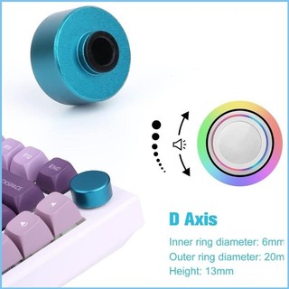 Núm bàn phím kim loại EZ Tăng cường gõ cho bàn phím cơ F75 IK75