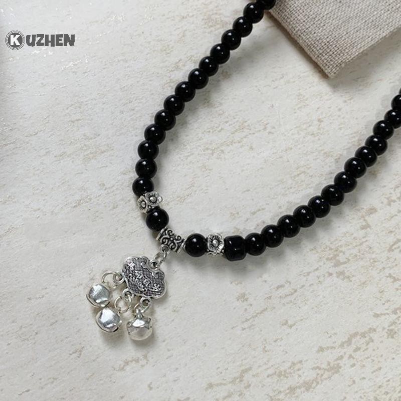 KUZHEN Phong Cách Trung Hoa Núi Ma Chi Tiêu Đính Hạt Vòng Tay Nữ Ánh Sáng Sang Trọng Cao Cấp Vintage Cá Tính Trang Sức Quà Tặng HOT