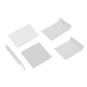 Bộ công cụ định hình đất sét acrylic với 4 tấm acrylic và con lăn đất sét acrylic