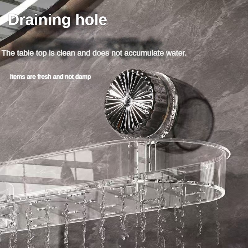 Hút Cốc Kệ Vòi Chống Thấm Nước Chống Ẩm Traceless Tháo Lắp Vệ Sinh Nhà Vệ Sinh Phòng Tắm Rửa Tay Gương Rửa Mặt Tường Bảo Quản Treo Tường