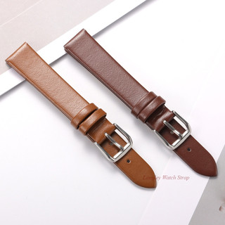 Dây đeo đồng hồ bằng da mềm mỏng 10mm 12mm 14mm 16mm Dây đeo đồng hồ đa năng cho đồng hồ thông minh Dây đeo đồng hồ thạch anh cho nữ Vòng tay nữ Cô gái Phụ kiện đồng hồ đầy màu sắc