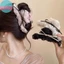 Sund Thời Trang Xếp Ly Nơ Tóc Vuốt Kẹp Dành Cho Nữ Cô Gái Ngọt Ngào Lớn Tóc Trang Trí Tiệc Pháp Kẹp Phụ Kiện Tóc VN