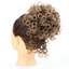 THEGIRL8B Bùng Tóc Xoăn Lộn Xộn, Dây Rút Co Giãn Đuôi Ngựa Nối Dài Sóng Lớn Chignon, Phụ Kiện Tóc Lông Tơ Scrunchies Giả Tóc Miếng Đảng