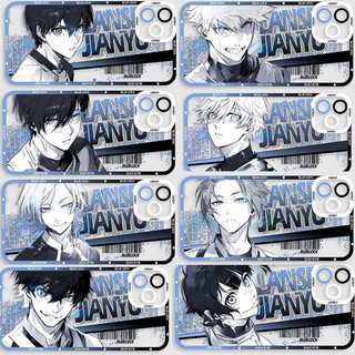 Anime Blue Lock Rin Itoshi Nagi Seishiro Ốp Lưng Cho OPPO A15 A16 A17 A15S A16K A16E A17K A9 A5 2020 A3S A5S A31 F9 F11 Reno 5 6 5G Vỏ Điện Thoại Di Động Silicon Trong Suốt Mềm