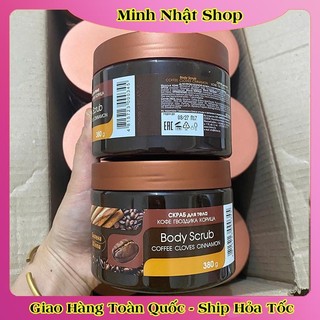 [MẪU MỚI NHẤT] Tẩy Da Chết Quế Hồi Cà Phê Body Scrub Bilena Của Nga Giúp Làm Sáng Và Săn Chắc Làn Da 380g