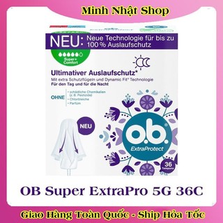 [Có che tên] Băng vệ sinh Tampon Ob Đức - Date mới đủ Bill