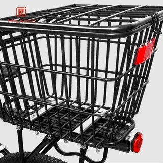 HILABEE Giỏ chở hàng ghế sau xe đạp đa năng, dễ lắp đặt cho xe đạp leo núi