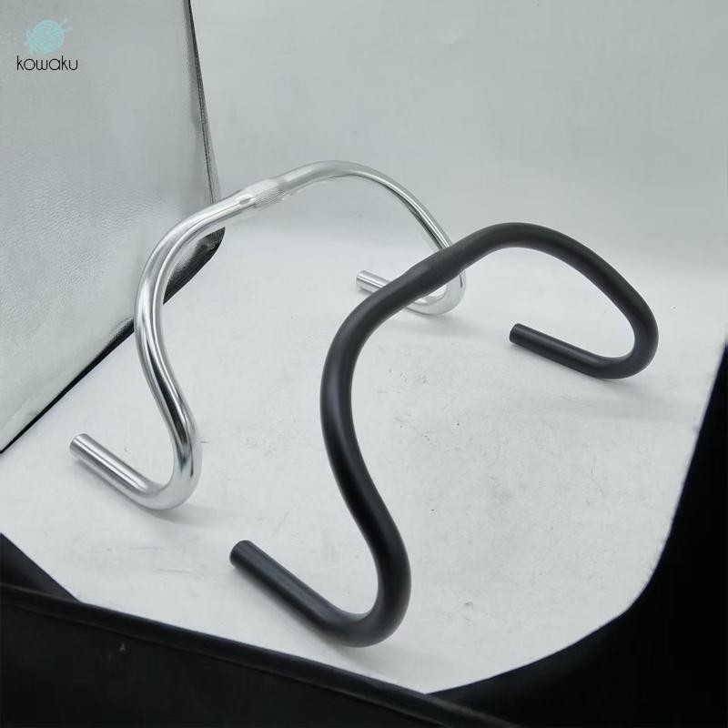 40cm Xe Đạp Đường Bộ Tay Lái Thanh Thả Hợp Kim Nhôm Lắp Ráp Đơn Giản Chắc Chắn 25.4 Mm Kẹp Đường Kính Đa Năng Phụ Kiện