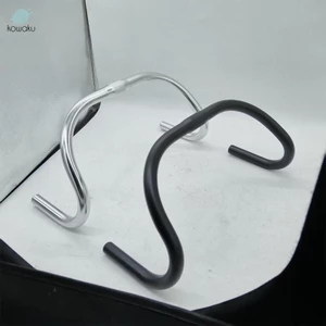 40cm Xe Đạp Đường Bộ Tay Lái Thanh Thả Hợp Kim Nhôm Lắp Ráp Đơn Giản Chắc Chắn 25.4 Mm Kẹp Đường Kính Đa Năng Phụ Kiện