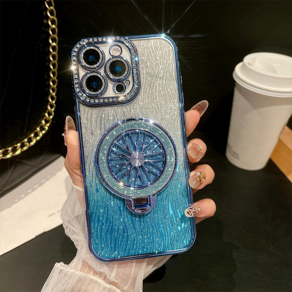 Giá đỡ con quay hồi chuyển flash khoan vỏ điện thoại cho iPhone 16 11 12 13 14 15 pro max 16 plus Ống kính Bảo vệ Camera Vỏ chống sốc Vỏ mềm điện thoại