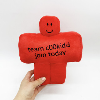 PLUS 20cm Roblox Forsaken C00kidd Đồ chơi sang trọng Kawaii Forsaken Plushie Sáng tạo Búp bê khổng lồ màu đỏ mềm mại sang trọng ngộ nghĩnh Trang trí phòng trẻ em Gối và búp bê COD