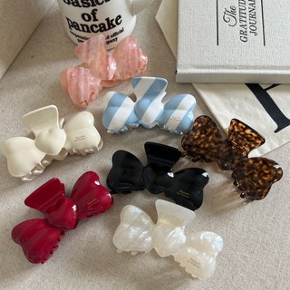 Kovoi / Acetate Kẹp Tóc Cảm Giác Cao Cấp Nơ Lớn Kẹp Tóc Đầu Sau Cho Mọi Cuộc Đua Mũ Đội Đầu Cá Mập