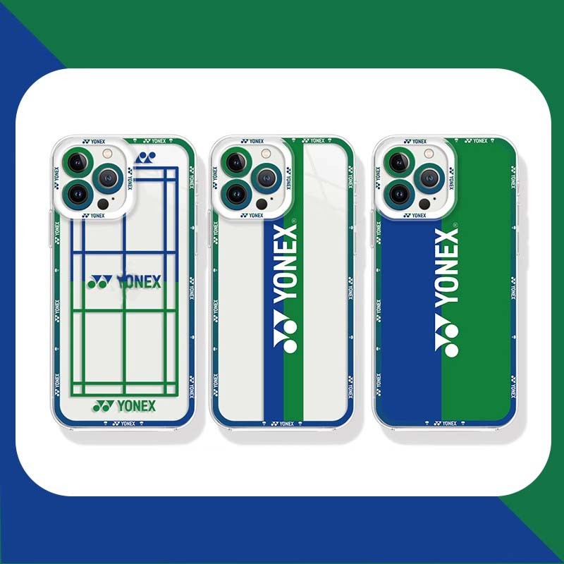 Ốp Cầu Lông YONEX Cho Samsung S25 S24 S23 S22 Note 20 Ultra S21 Plus S20 FE A56 A36 A26 A55 A35 Bao Silicon Mềm Trong Suốt