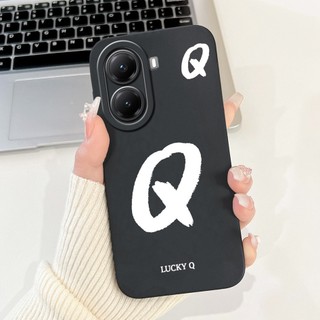 Dành Cho Xiaomi Poco X7 Pro 5G Ốp Lưng 2025 Mới Sang Trọng A Z Chữ Cái Ban Đầu Silicon Mềm TPU Chống Sốc Dành Cho Redmi Turbo 4 Capa