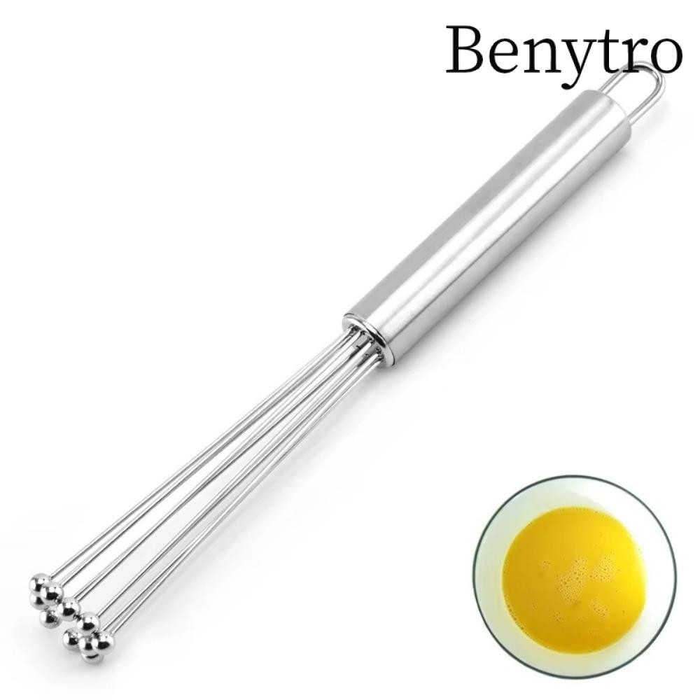 Máy trộn thủ công BENYTRO, để nấu ăn Bộ dụng cụ nướng bánh nhà bếp, Máy đánh trứng bằng thép không gỉ đánh bóng khuấy Máy trứng gia dụng