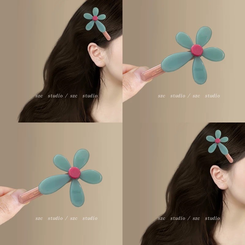 Kẹp tóc hoa dễ thương Kẹp tóc nữ