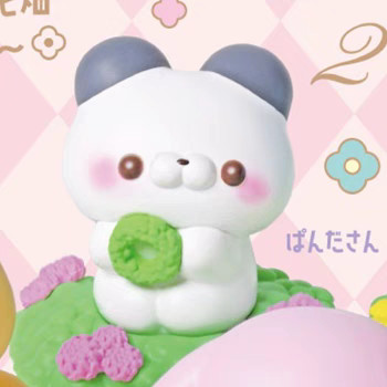 [BTF] Có hàng YELL Gacha Dòng hoa động vật dễ thương 2 chú thỏ nhỏ hình tượng chơi vườn VF62