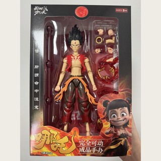 Nhân vật SHF Nezha, đồ chơi Nezha cho thanh thiếu niên, nhân vật Nezha cho người lớn, Nezha: đứa trẻ ma thuật bước xuống thế giới, nhân vật hành động có thể di chuyển